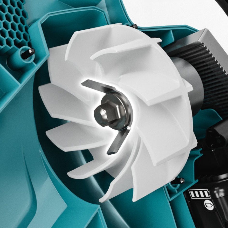Makita DUB187Z Akku-Laubbläser und -sauger 18 V – ohne Akku – Bild 5