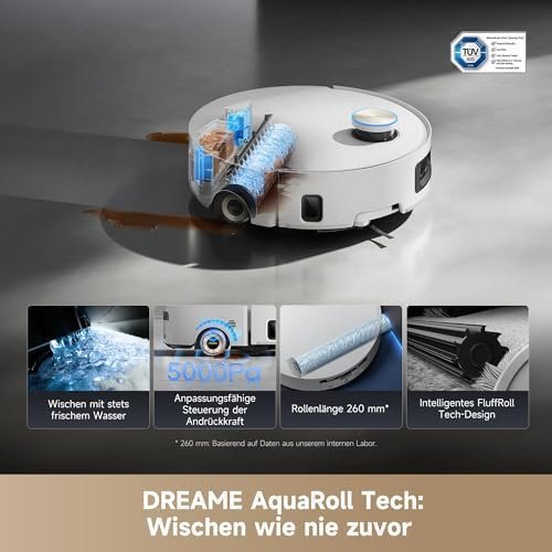 dreame Aqua10 Ultra Roller Saugroboter – Bild 4