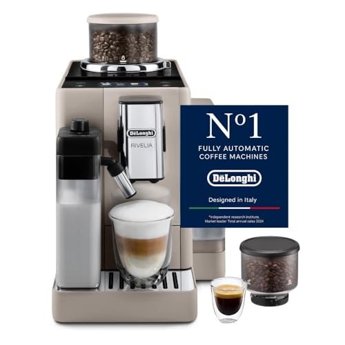 De’Longhi Rivelia EXAM440.55.B Kaffeevollautomat mit Bean Switch & LatteCrema, Onyx Black – Bild 10