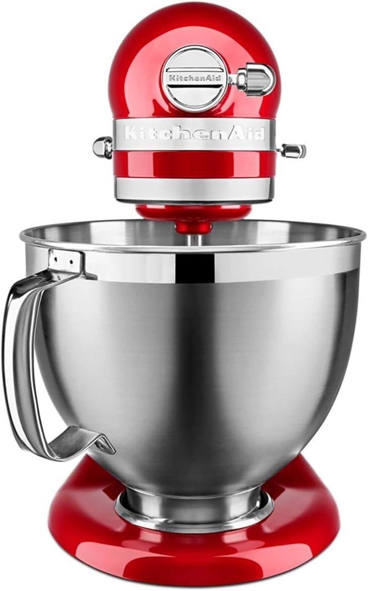 KitchenAid Artisan 5KSM185PS Küchenmaschine 4,8 L mit Planetenrührwerk, 10 Stufen, Liebesapfelrot – Bild 2
