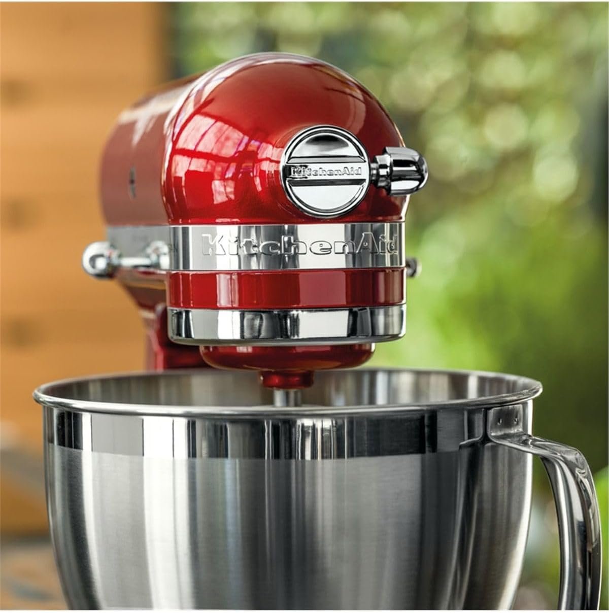KitchenAid Artisan 5KSM185PS Küchenmaschine 4,8 L mit Planetenrührwerk, 10 Stufen, Liebesapfelrot – Bild 8