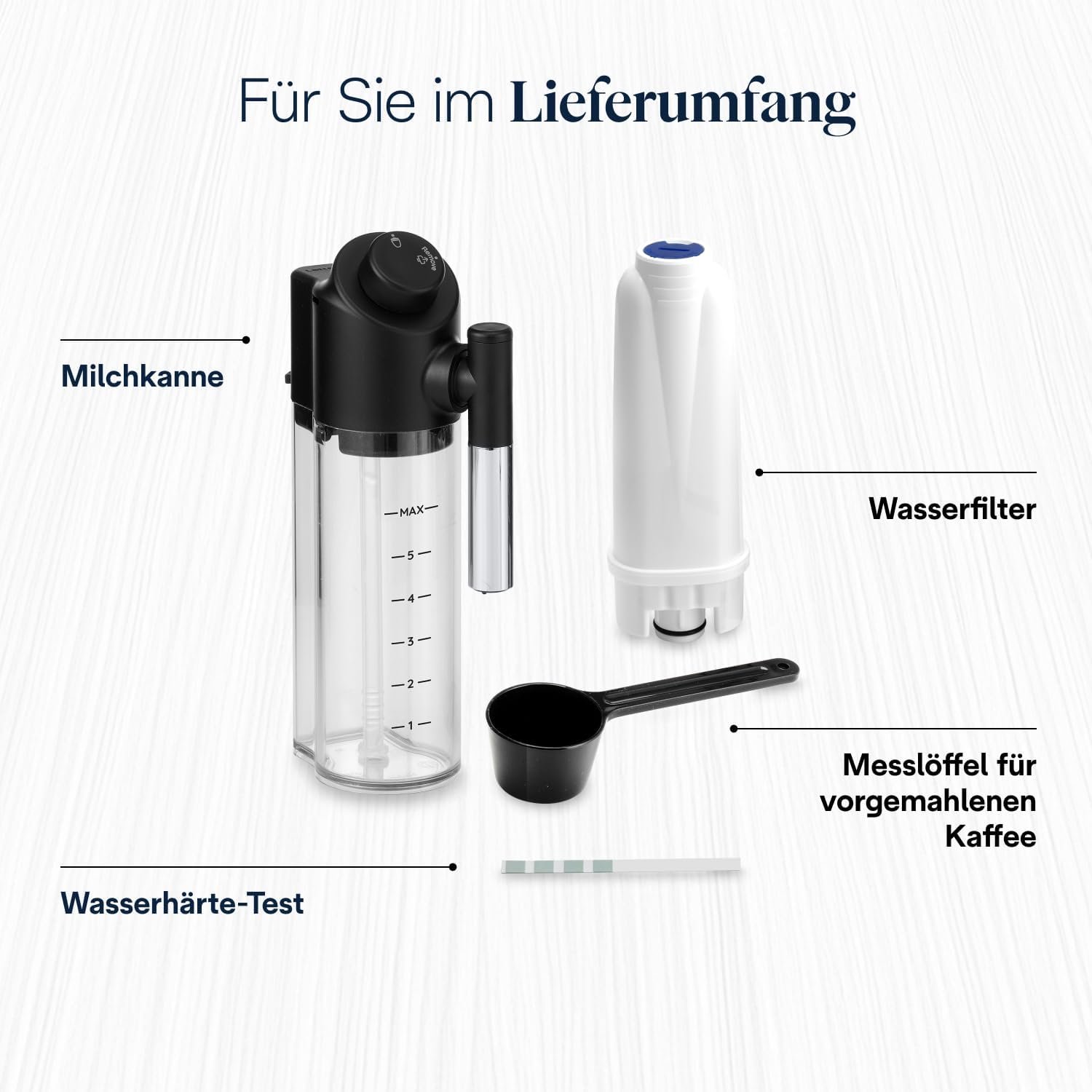 De’Longhi Magnifica Evo Next ECAM312.80.TB Kaffeevollautomat mit LatteCrema Milchsystem, 13 Getränke, Titan – Bild 9