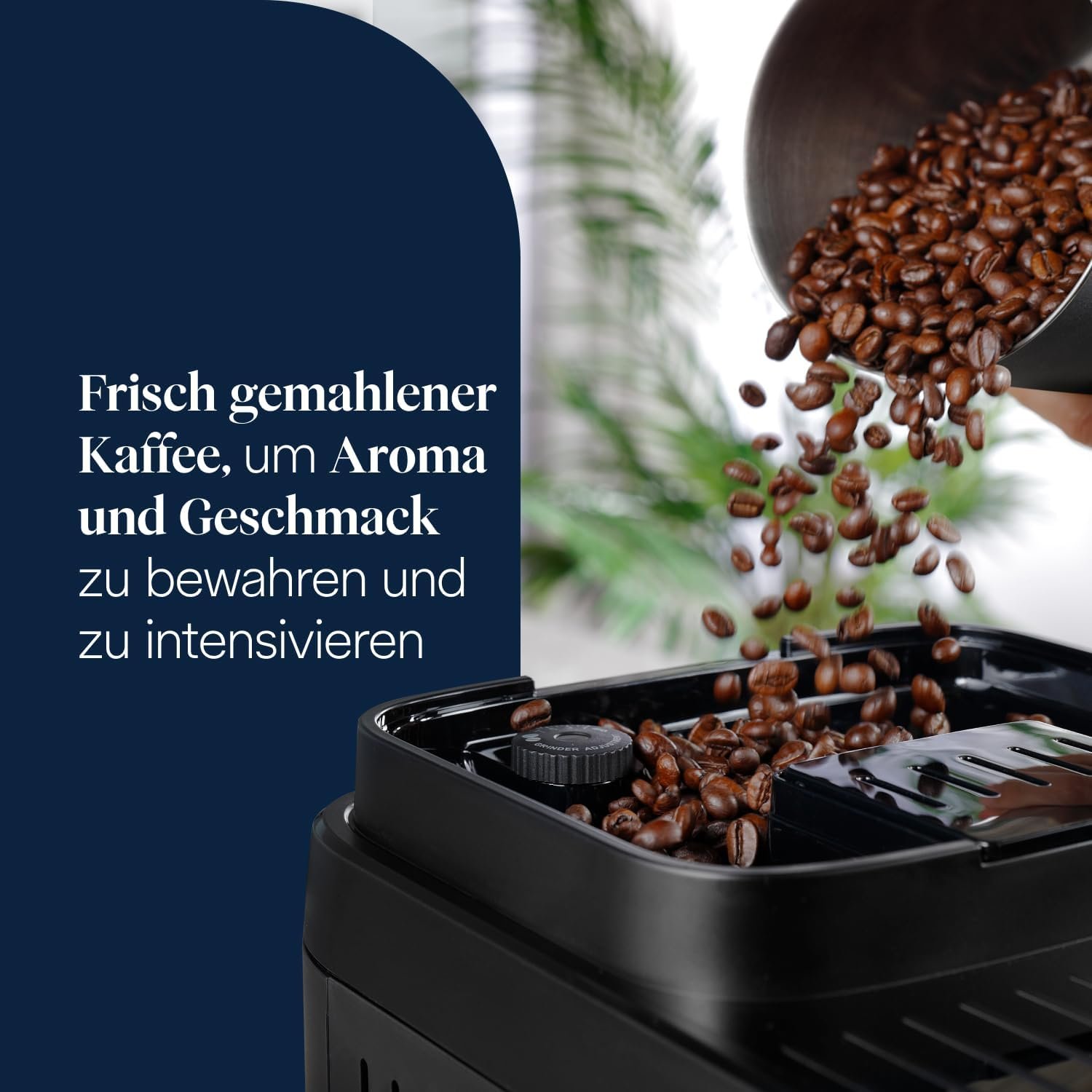 De’Longhi Magnifica Evo Next ECAM312.80.TB Kaffeevollautomat mit LatteCrema Milchsystem, 13 Getränke, Titan – Bild 5