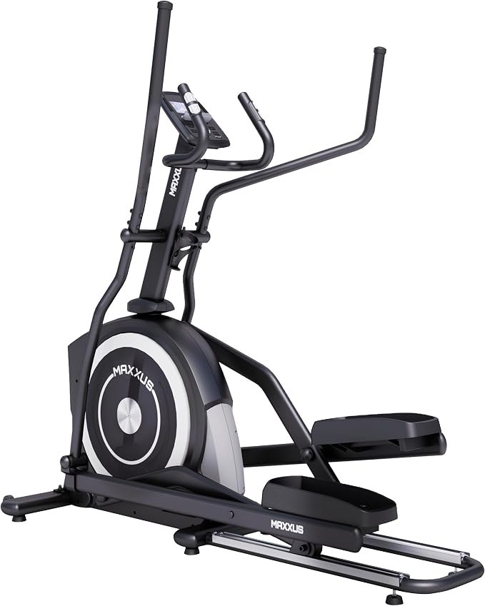 MAXXUS CX 5.1 Crosstrainer 54 cm Schrittlänge, 16 Stufen Magnetbremse, Schwarz – Bild 9
