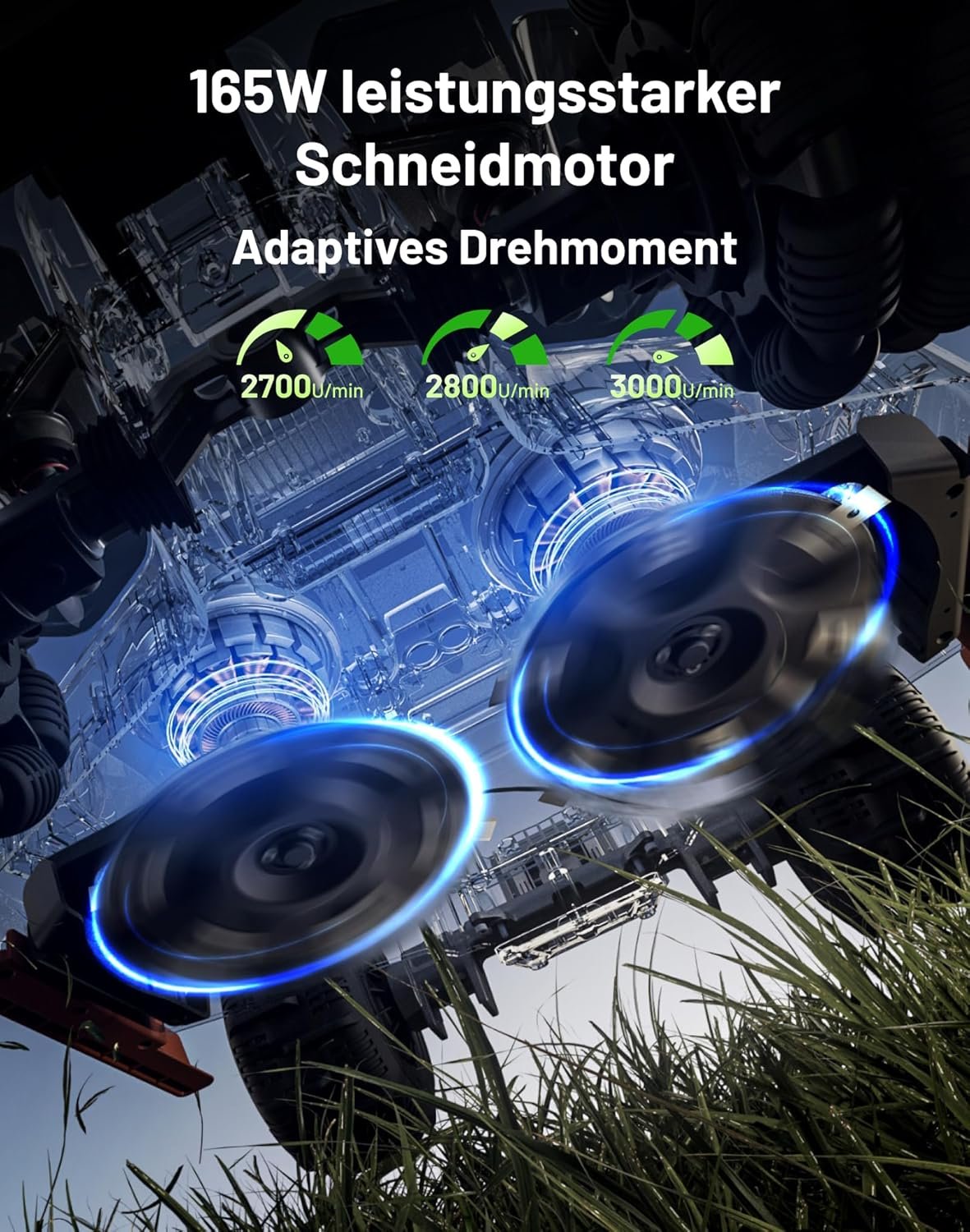 MAMMOTION LUBA 3 AWD 3000 Mähroboter ohne Begrenzungskabel für 3.000 m² – Bild 7