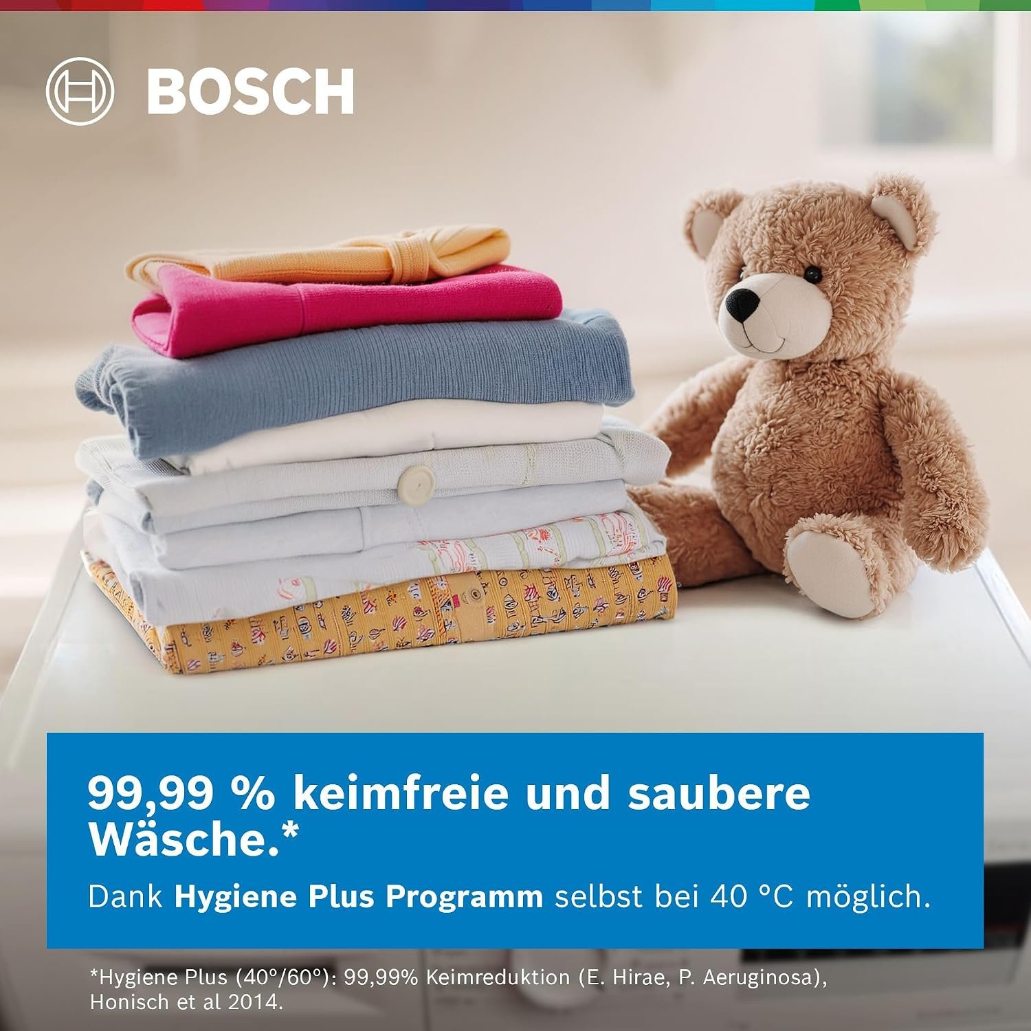 Bosch Serie 8 WGB244A40 Waschmaschine Frontlader 9 kg, 1400 U/min, i-DOS, Home Connect, Weiß – Bild 9