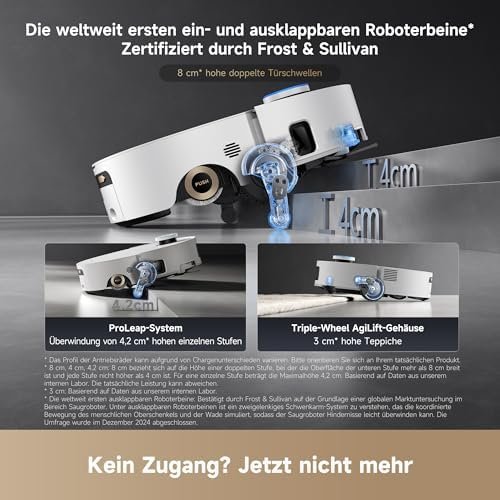dreame Aqua10 Ultra Roller Saugroboter – Bild 6