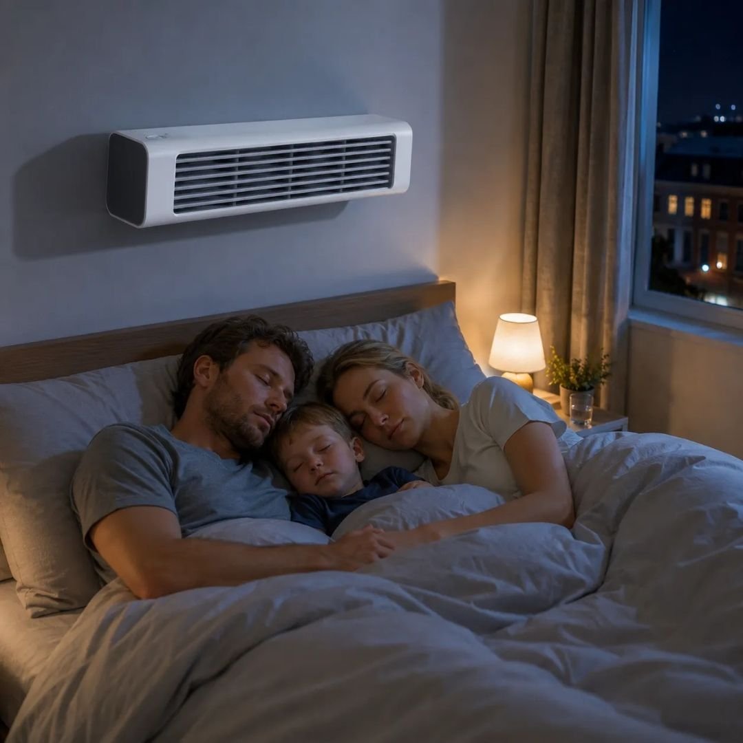 Cool Breeze Tragbarer Akku-Turmventilator USB-C, 3000 mAh, Schwenkfunktion & Fernbedienung – Bild 7