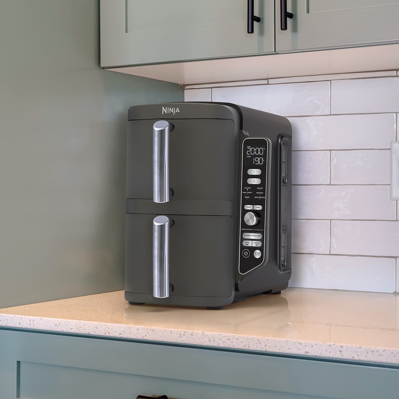 Ninja Double Stack XL SL400EU Heißluftfritteuse – 9,5 l – Bild 3