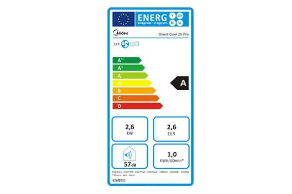 Midea Silent Cool 26 Pro Mobile Klimaanlage leise 57 dB ohne Installation – Bild 8