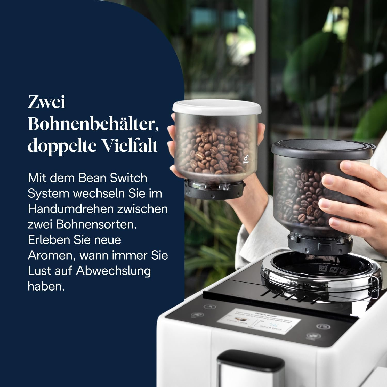 De’Longhi Rivelia Kaffeevollautomat 16 Getränke Weiß – Bild 6