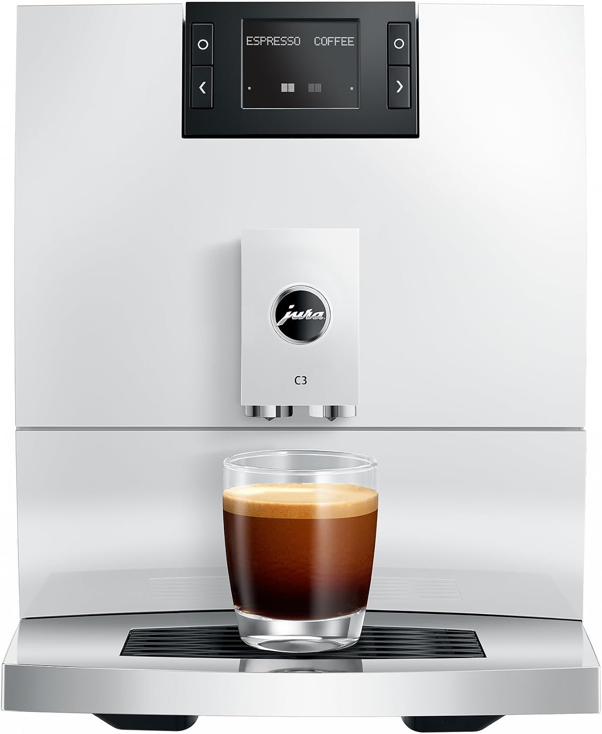 JURA C3 Kaffeevollautomat Piano White – Bild 2