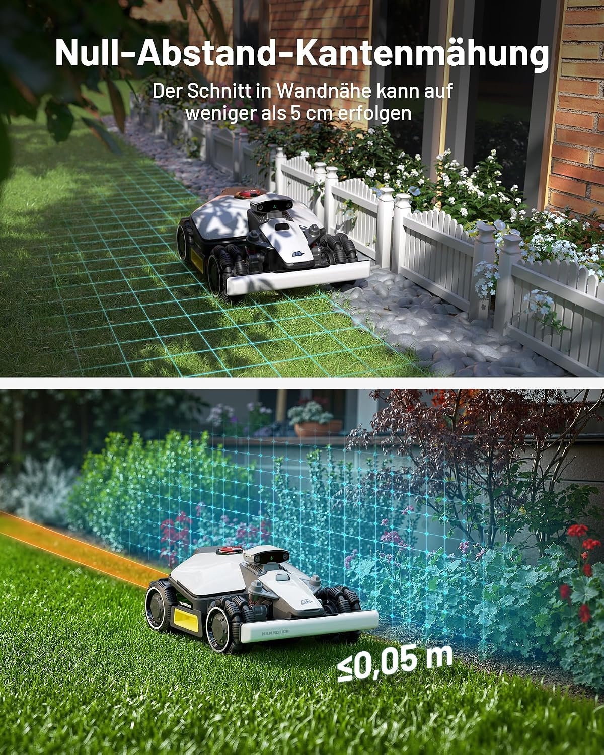 MAMMOTION LUBA 2 AWD 1000 Mähroboter – Bild 7