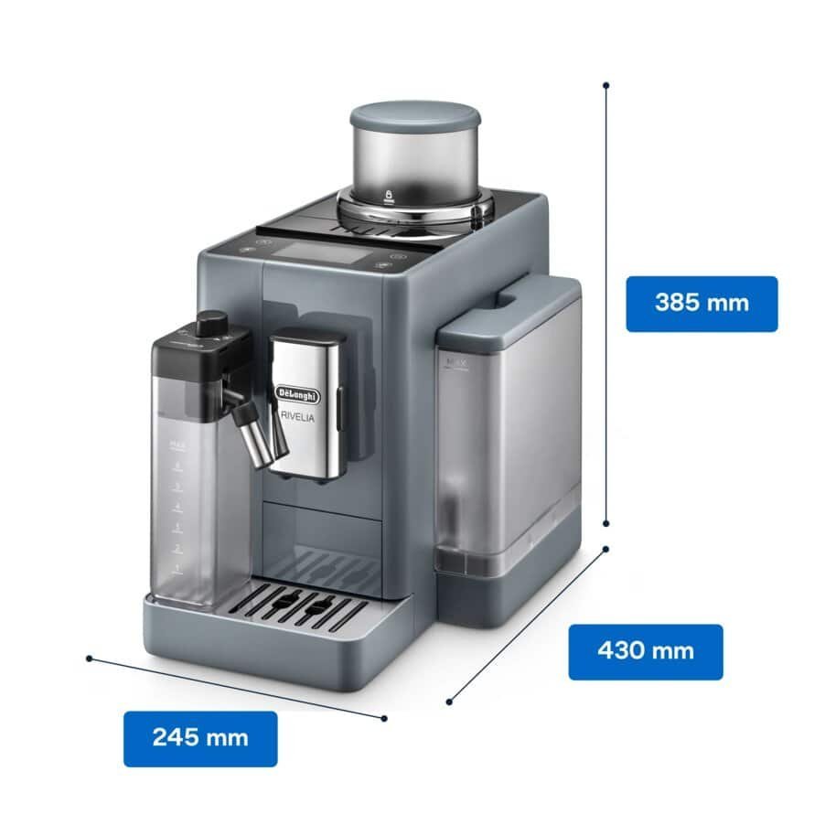 De’Longhi Rivelia EXAM440.55.G Kaffeevollautomat – Pebble Grey – Bild 7