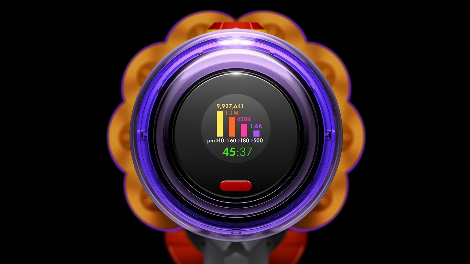 Dyson V12 Detect Slim Absolute Akku-Staubsauger – Gelb/Nickel – Bild 8