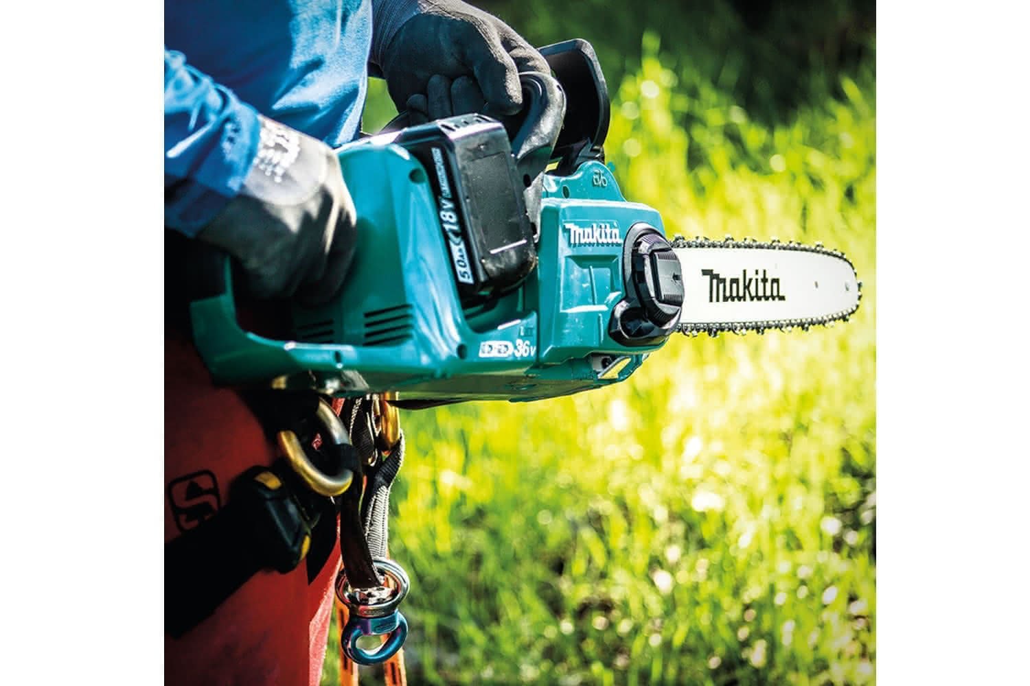 Makita DUC353Z Akku-Kettensäge 2 × 18 V LXT – ohne Akkus – Bild 4