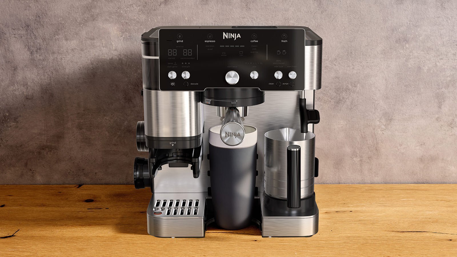 Ninja Luxe Café Essential ES501EU Siebträgermaschine mit Mahlwerk – Bild 5